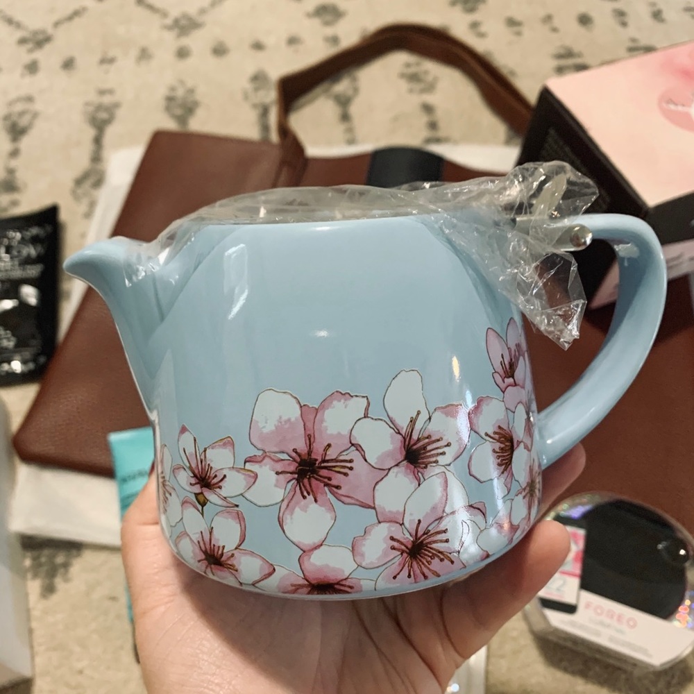 NEW Alfred Ceramic and Stainless Steel Teapot